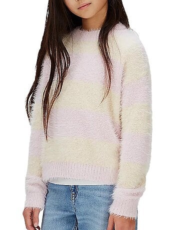 Felpa Calvin Klein Jeans Bambina a Righe