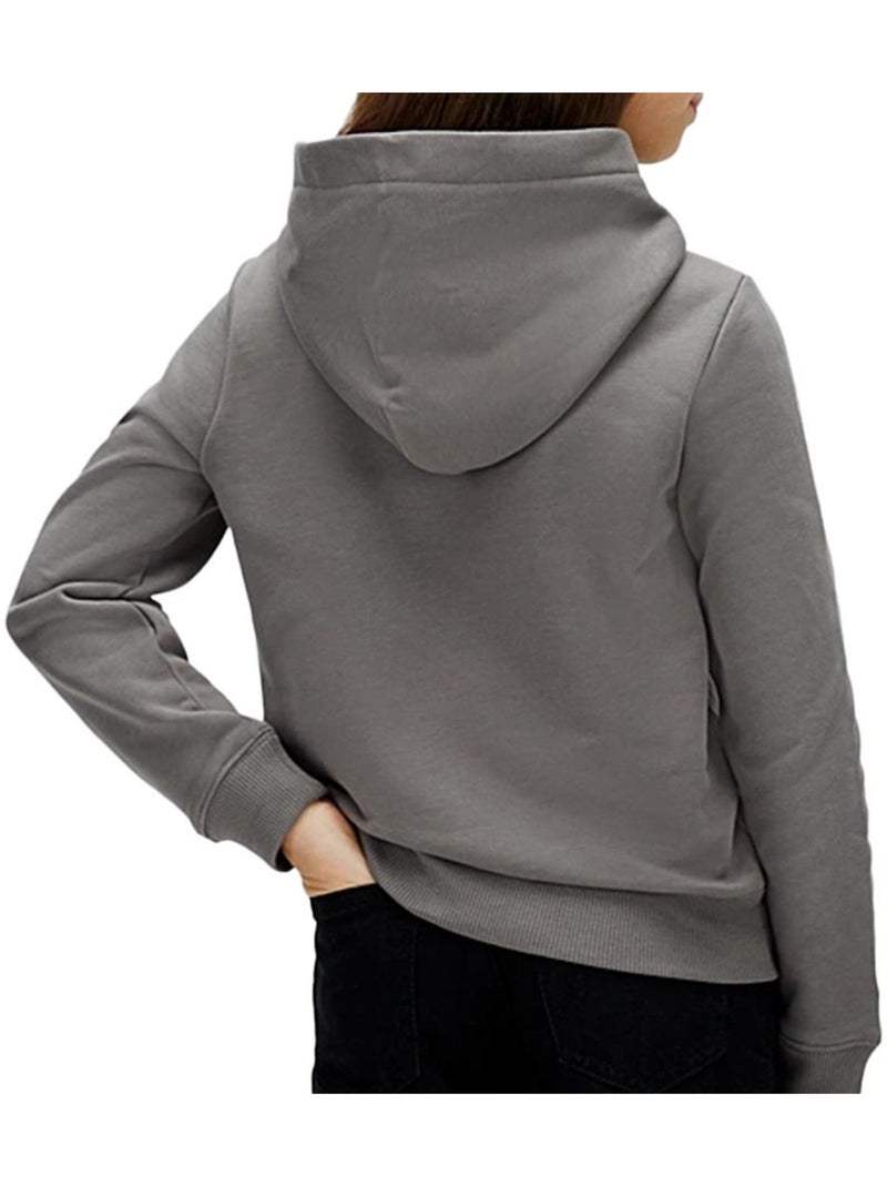 Felpa Calvin Klein Jeans da Ragazza Grigio argentato - Kiabi