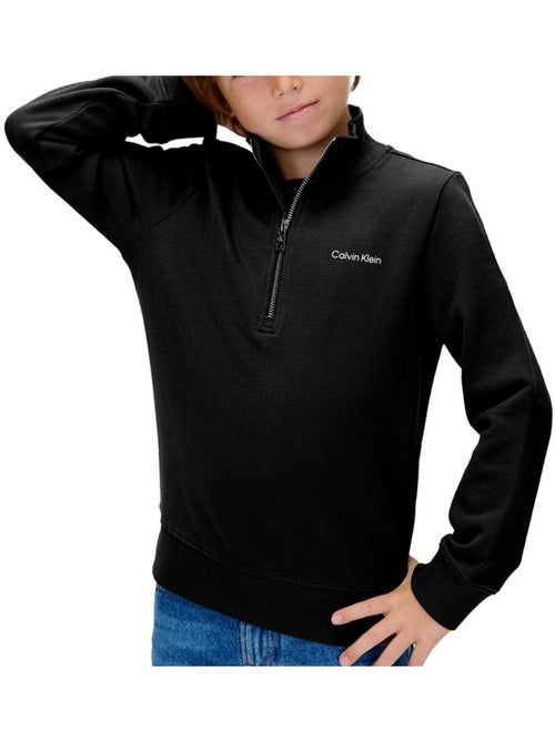 Felpa Calvin Klein Jeans da Ragazzo con Logo sul Petto - Kiabi