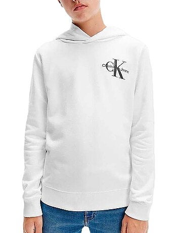 Felpa calvin klein jeans per ragazzo