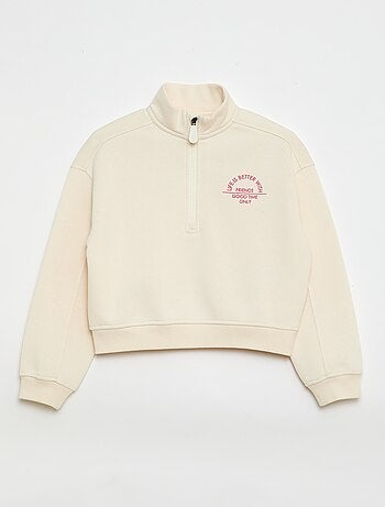 Felpa camionista tinta unita