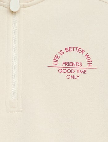 Felpa camionista tinta unita