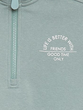 Felpa camionista tinta unita