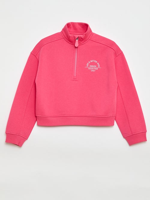 Felpa camionista tinta unita - Kiabi