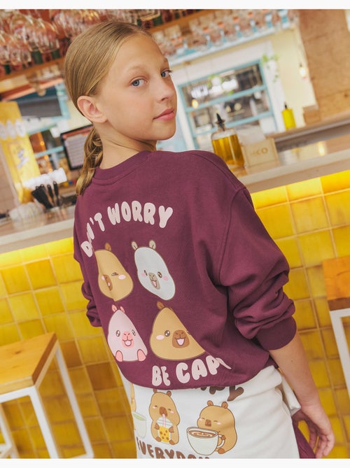 Felpa 'capybara'©capyfun, mo fashion - Kiabi