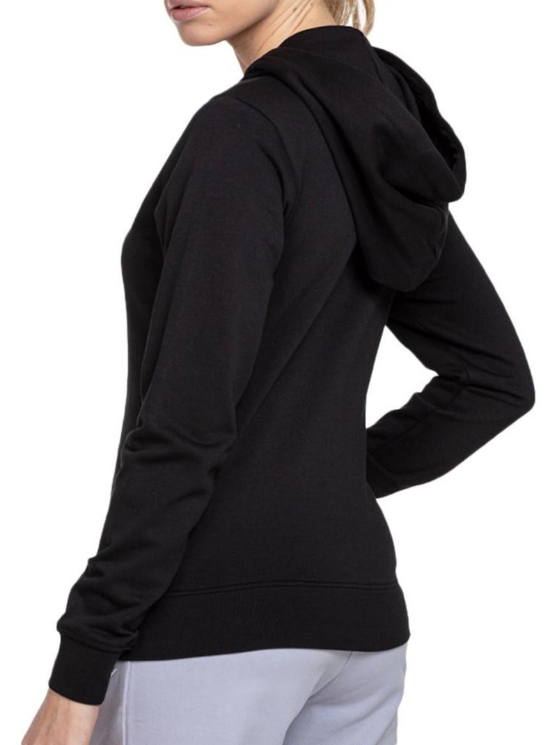 Felpa Champion da Donna con Zip Nero - Kiabi