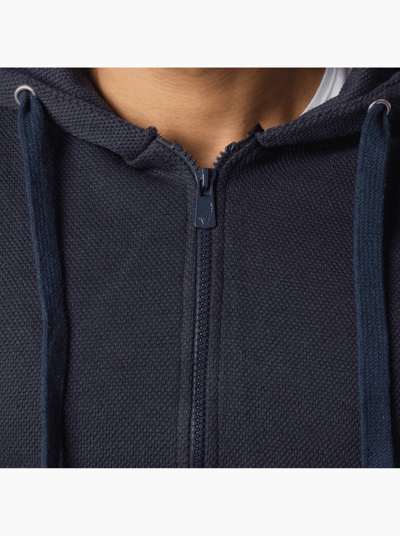 Felpa col cappuccio Blu marino - Kiabi