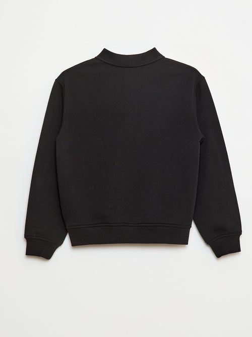 Felpa col polo felpa a righe - righe - Kiabi