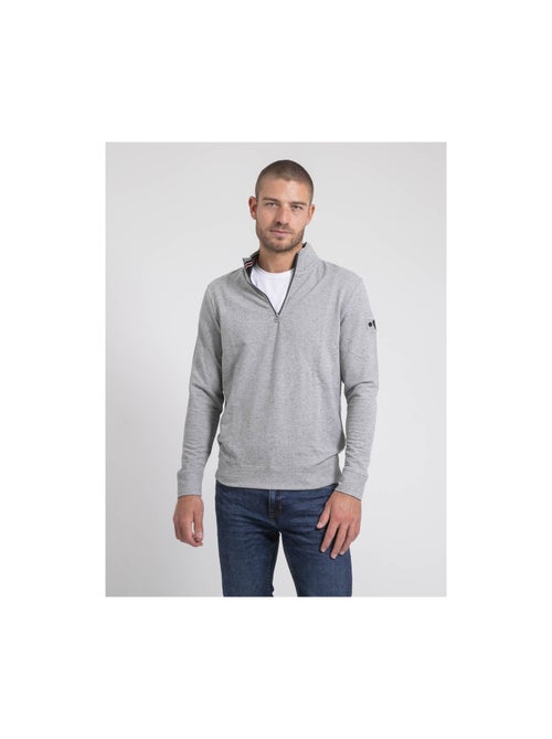 Felpa colletto alto zippé WALONIS - Kiabi