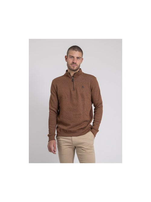 Felpa colletto alto zippé WOMPOU - Kiabi