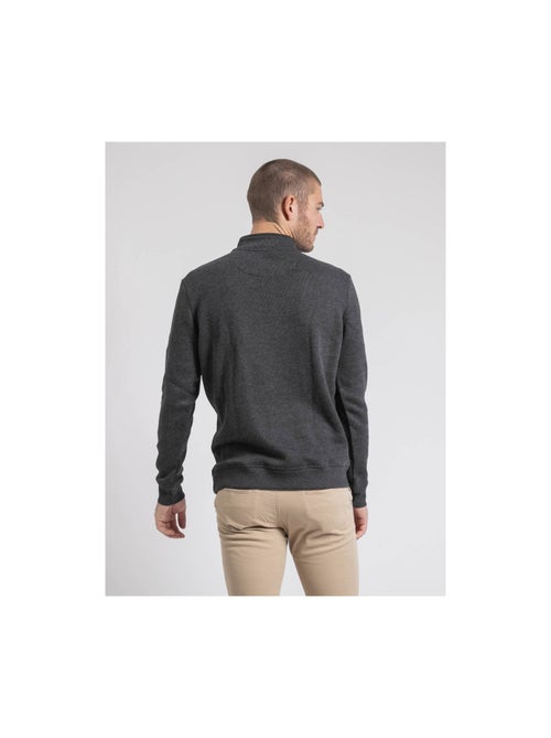 Felpa colletto alto zippé WOMPOU - Kiabi