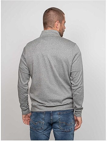 Felpa colletto con zip WIPRIMO