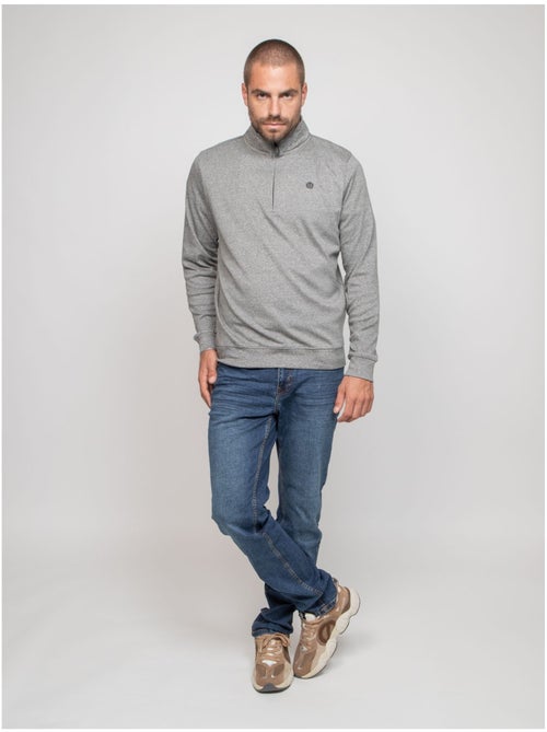 Felpa colletto con zip WIPRIMO - Kiabi