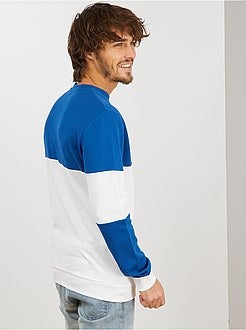 Uomo dalla S alla XXL - Felpa color block - Kiabi