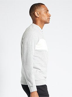 Felpa color block embossata - Kiabi