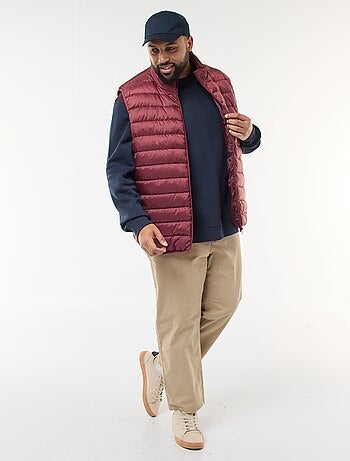 Felpa colorblock in felpa garzata