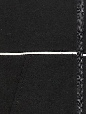 Felpa con apertura zip