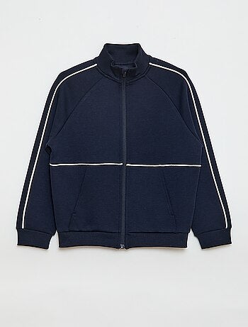 Felpa con apertura zip