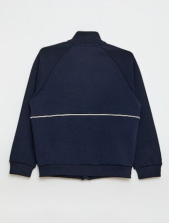 Felpa con apertura zip