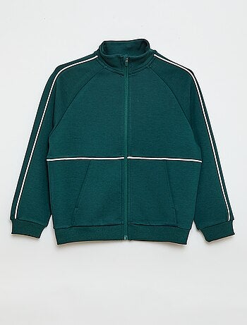 Felpa con apertura zip