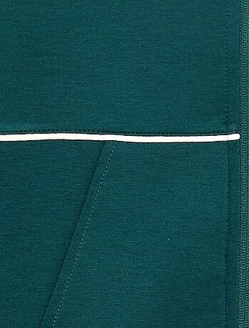 Felpa con apertura zip