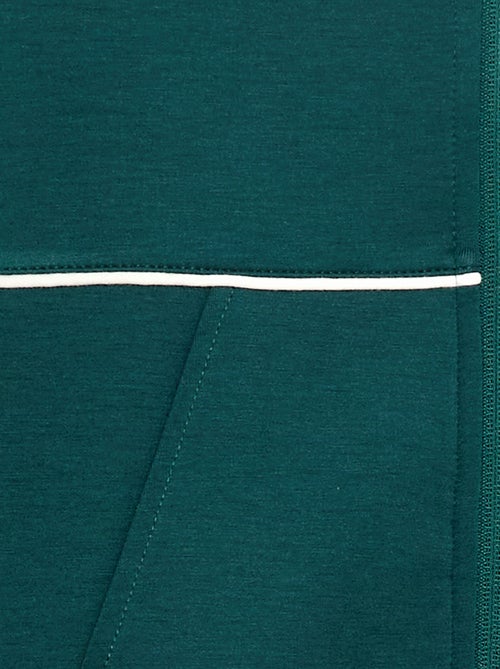 Felpa con apertura zip - Kiabi