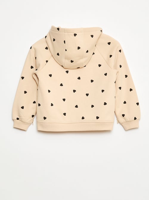 Felpa con aperture laterali con zip - collezione facile da indossare - Kiabi