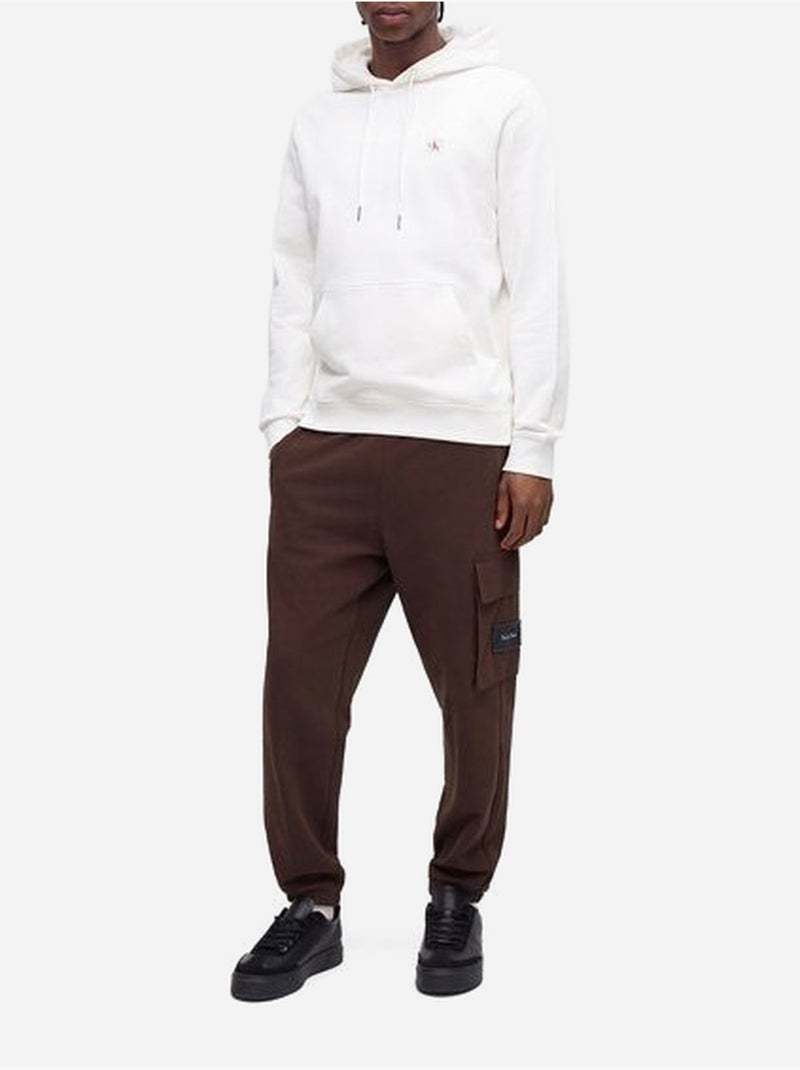 Felpa con cappuccio - calvin klein Bianco - Kiabi