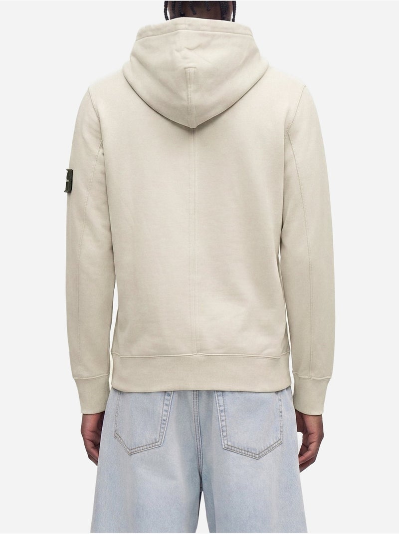 Felpa con cappuccio - calvin klein Bianco sporco - Kiabi