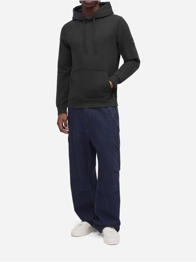 Felpa con cappuccio - calvin klein Nero - Kiabi
