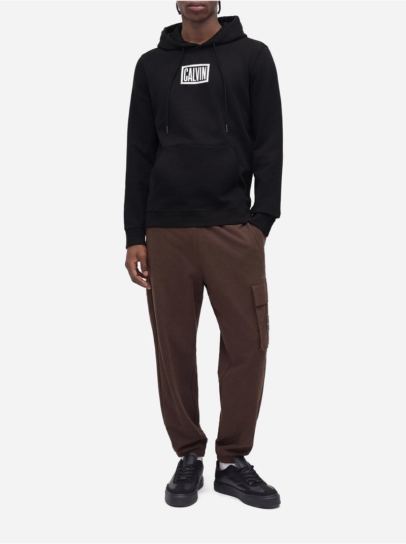 Felpa con cappuccio - calvin klein Nero - Kiabi