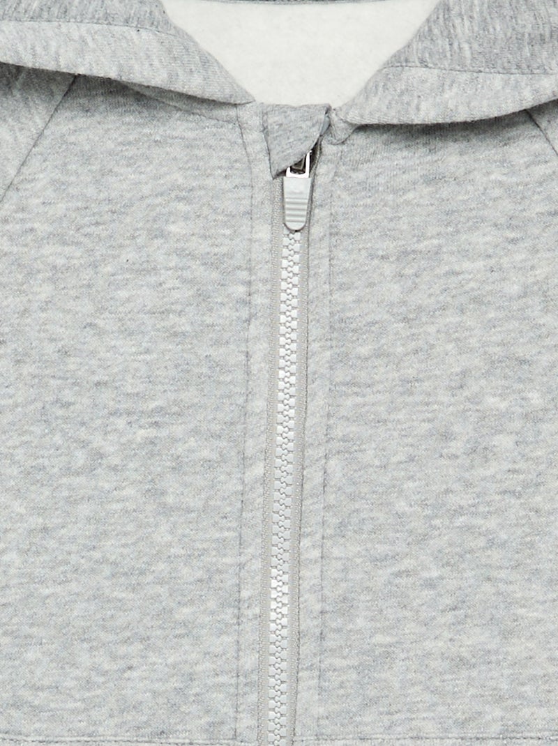 Felpa con cappuccio - collezione facile da indossare Grigio - Kiabi