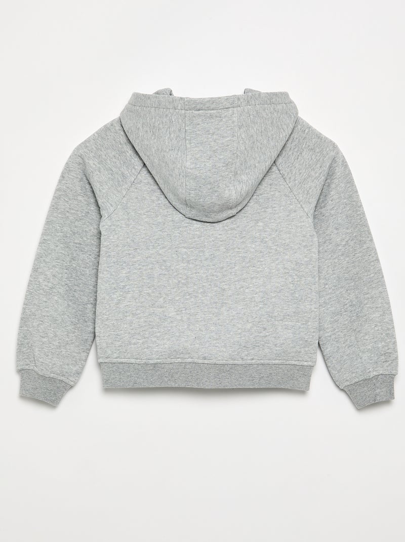 Felpa con cappuccio - collezione facile da indossare Grigio - Kiabi