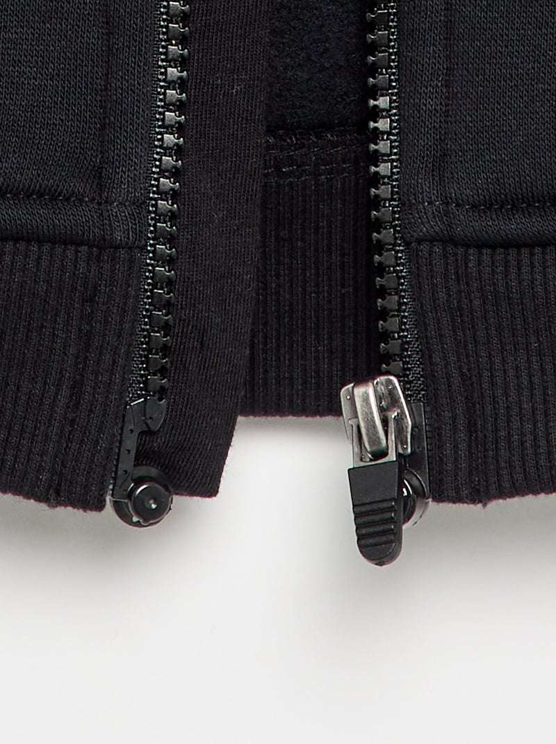 Felpa con cappuccio - collezione facile da indossare Nero - Kiabi