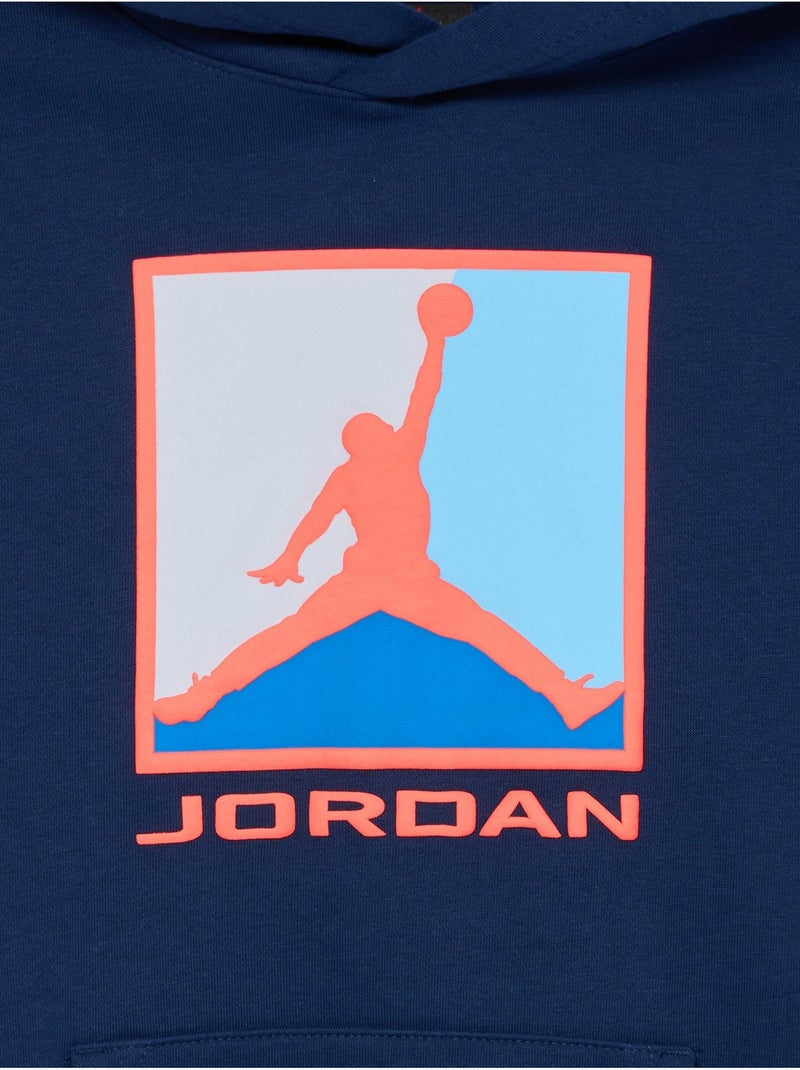 Felpa con cappuccio - Jordan Blu - Kiabi