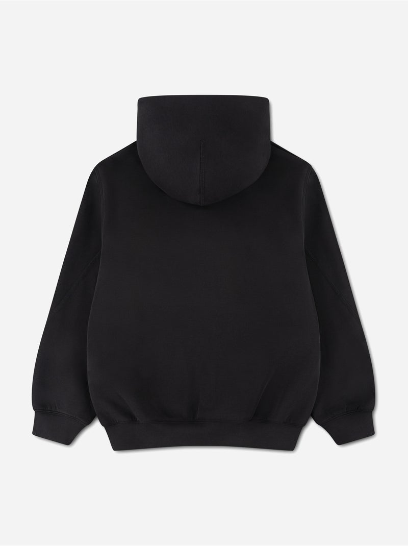Felpa con cappuccio - jordan Nero - Kiabi