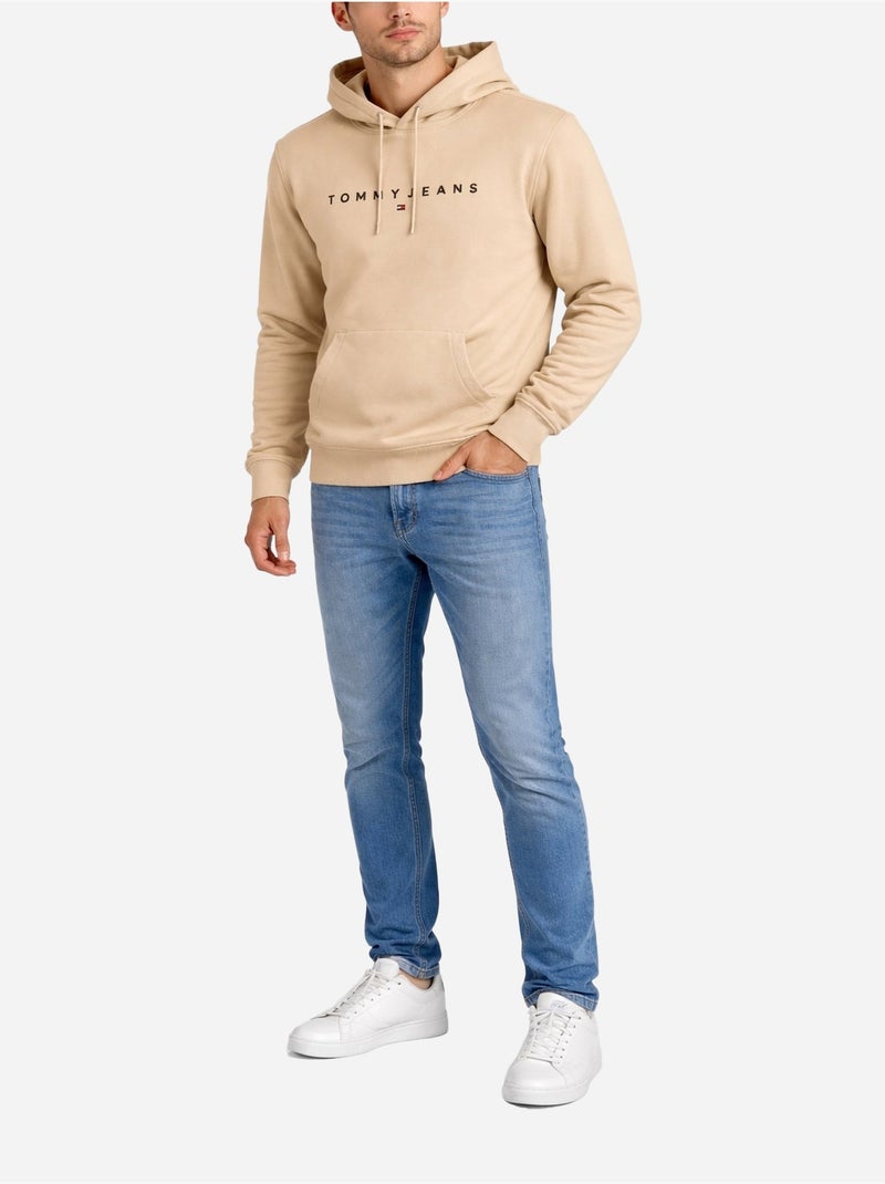 Felpa con cappuccio - Tommy jeans Beige - Kiabi