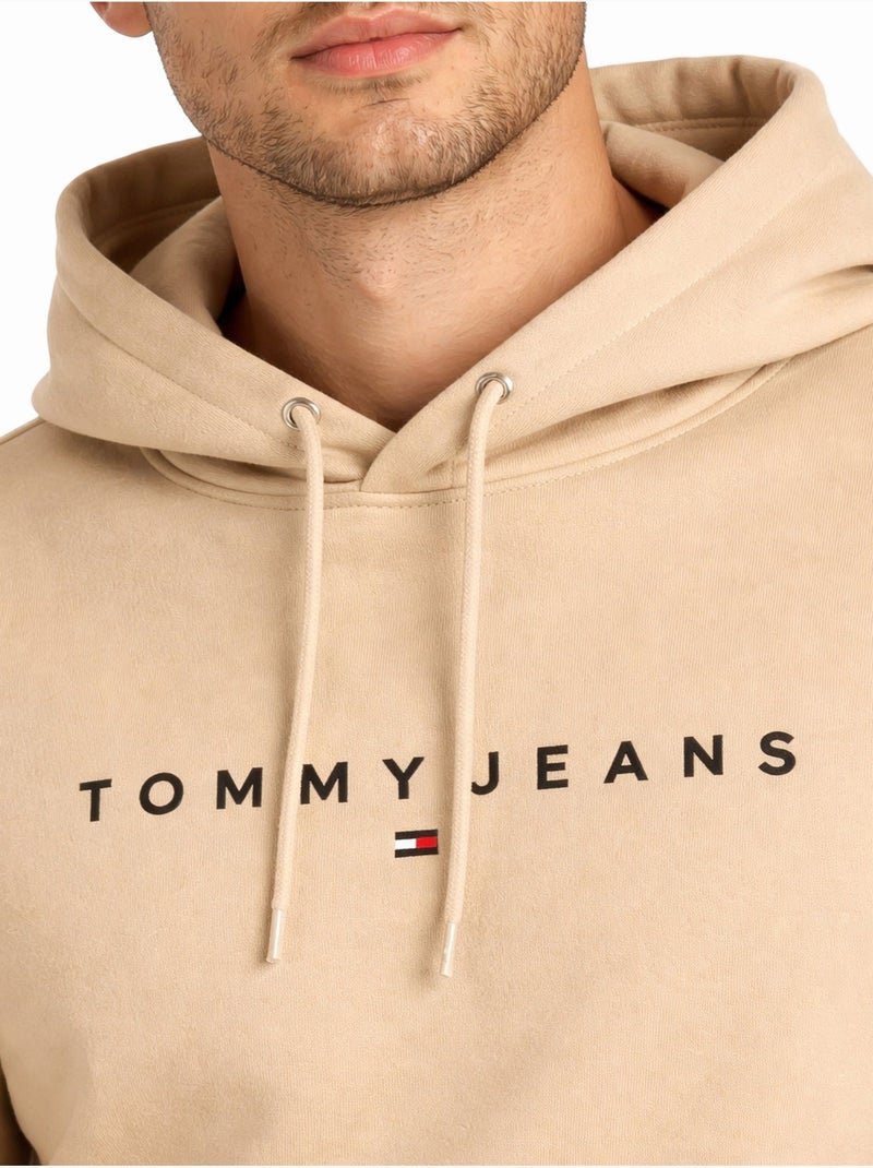 Felpa con cappuccio - Tommy jeans Beige - Kiabi