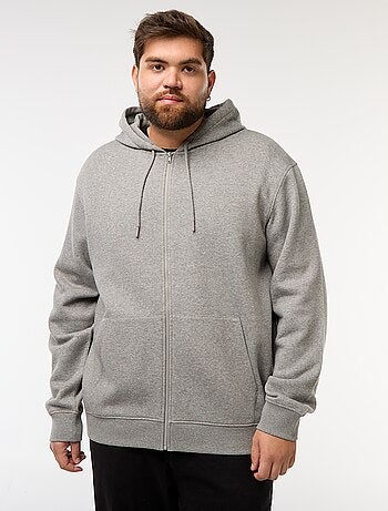 Felpa con cappuccio à Apertura con zip