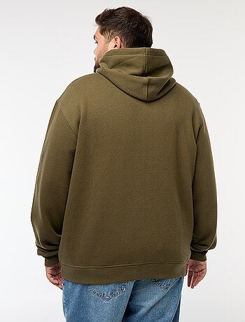 Felpa con cappuccio à Apertura con zip