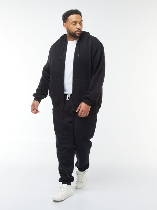 Felpa con cappuccio à Apertura con zip - Kiabi