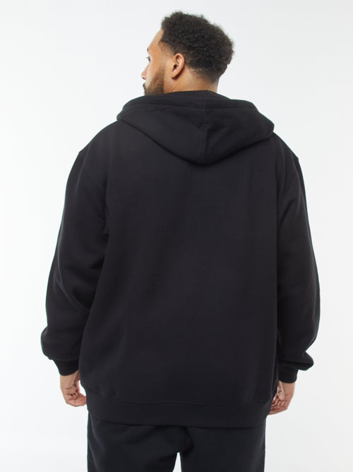 Felpa con cappuccio à Apertura con zip - Kiabi