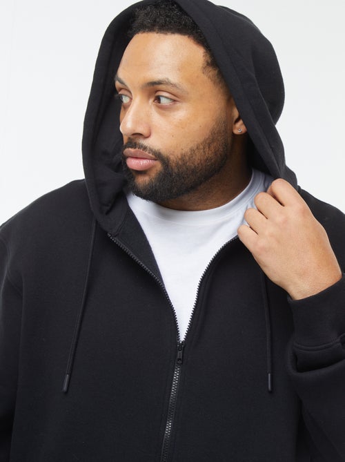 Felpa con cappuccio à Apertura con zip - Kiabi