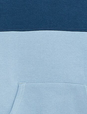 Felpa con cappuccio a canguro