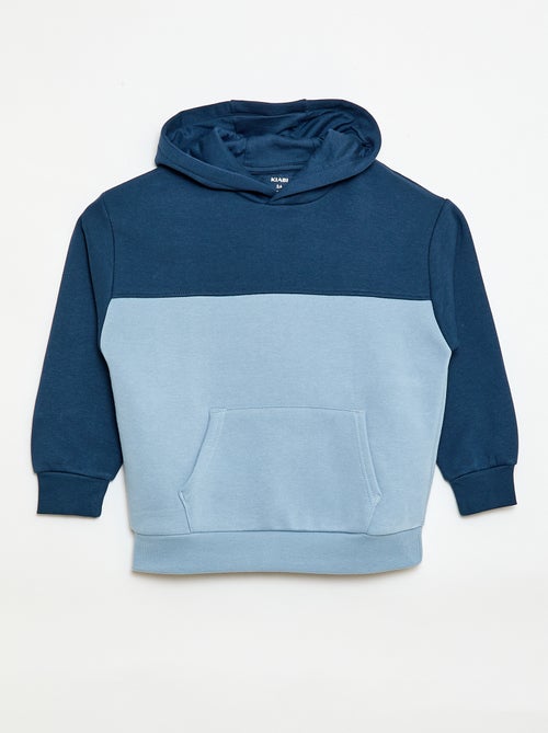 Felpa con cappuccio a canguro - Kiabi