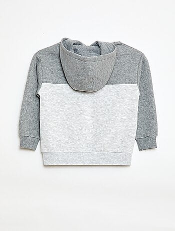 Felpa con cappuccio a canguro