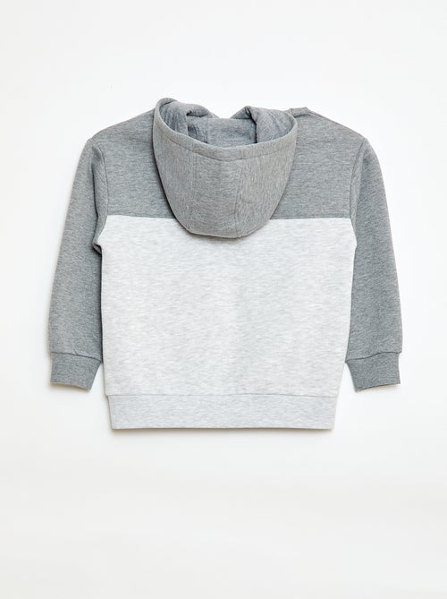 Felpa con cappuccio a canguro - Kiabi