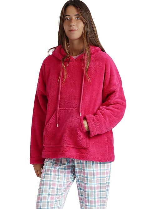 Felpa con cappuccio a maniche lunghe calda da donna ADMAS Corel - Kiabi