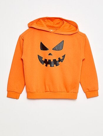 Felpa con cappuccio a tema 'Halloween'