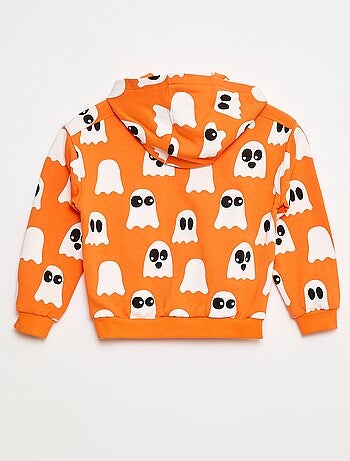 Felpa con cappuccio a tema 'Halloween'